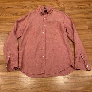 J. crew Linen Button Down